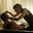 Rooney Mara and Daniel Craig in The Girl with the Dragon Tattoo 