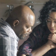 Samuel L. Jackson and Ruth Negga in The Samaritan